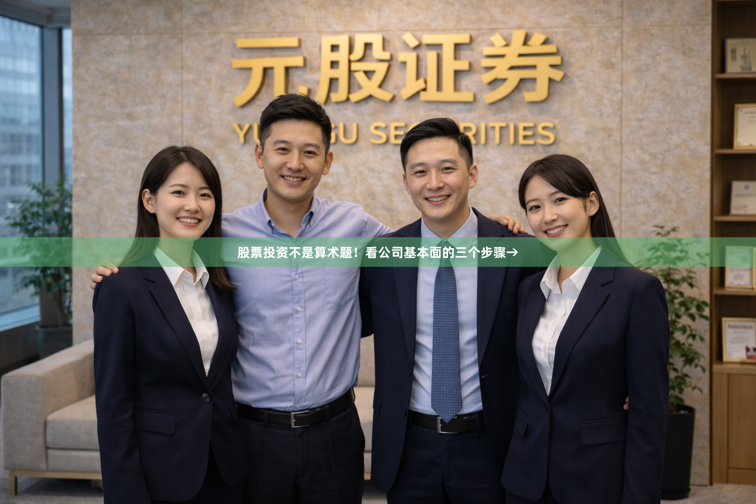 股票投资不是算术题！看公司基本面的三个步骤→